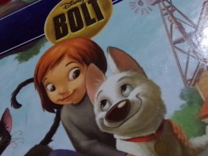 Bolt da Disney, o livro está como novo