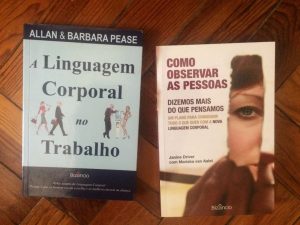Linguagem Corporal, colecção de dois exemplares sobre a temática