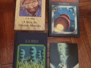 H.G.Wells, colecção de 3 obras
