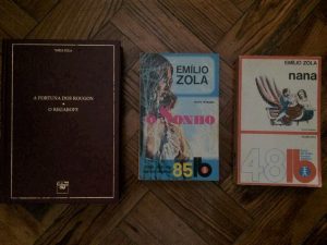 Emílio Zola, colecção de 3 livros