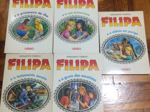 Colecção Filipa da verbo, colecção de 5 exemplares