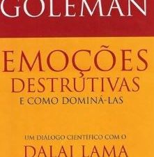 Emoções destrutivas e como dominá-las - um diálogo cientifico com o Dalai Lama, organizado por Daniel Goleman