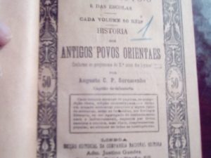 biblioteca do povo e das escolas nº217, 1901, historia dos antigos povos orientaes