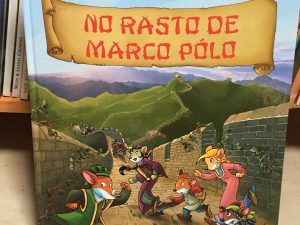 No Rasto de Marco Polo de Geronimo Stilton