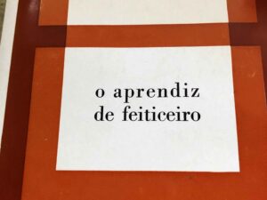 O Aprendiz de Feiticeiro de Carlos de Oliveira