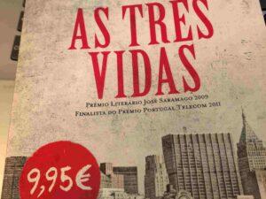 As Três Vidas Livro de Bolso de João Tordo