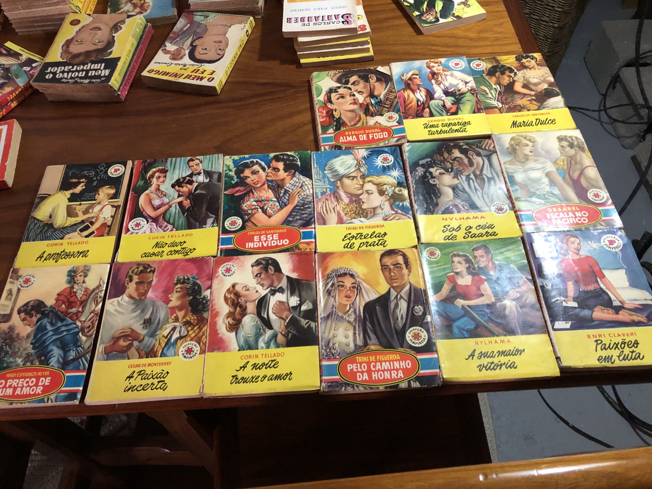 colecção Pimpinela, preço por livro, portes gratis