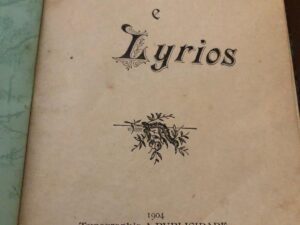 Cardos e Lyrios, Andre da silva, 1904