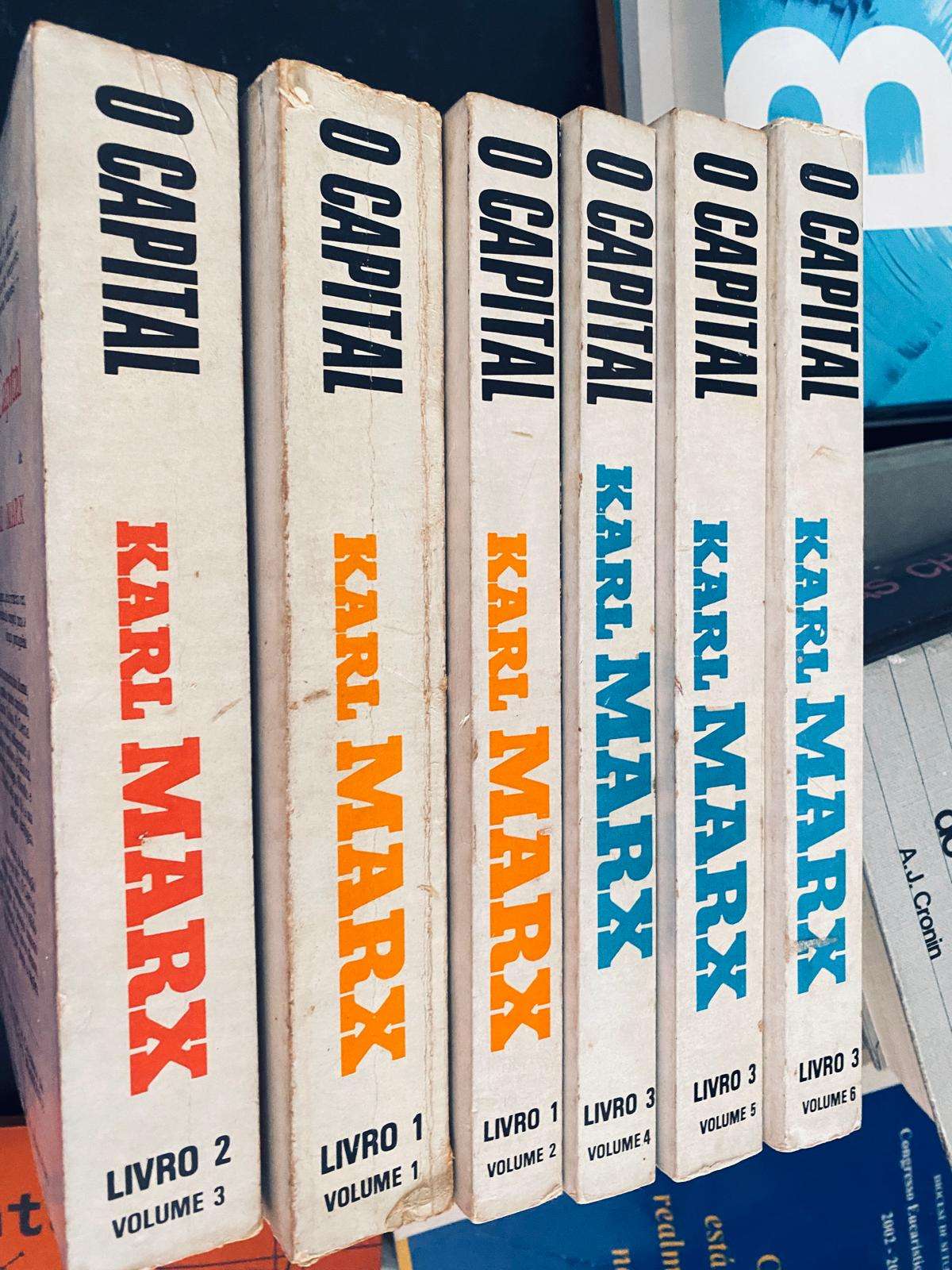 O Capital de Karl Marx, publicada pela editora Civilização Brasileira.