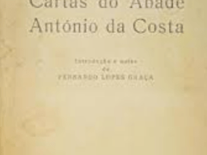 CARTAS DO ABADE ANTÓNIO DA COSTA. COSTA. (Abade António da)